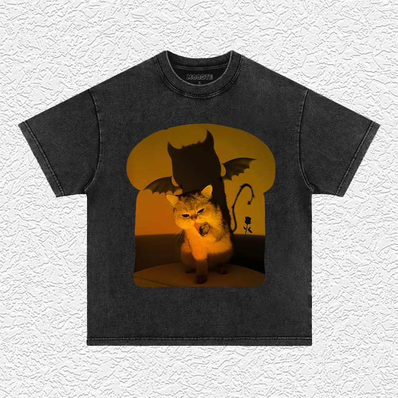 Toast Devil Cat T-SHIRT 1.0
