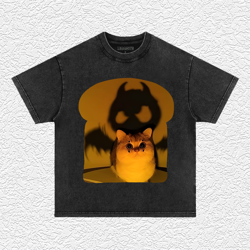 Toast Devil Cat T-SHIRT 1.3