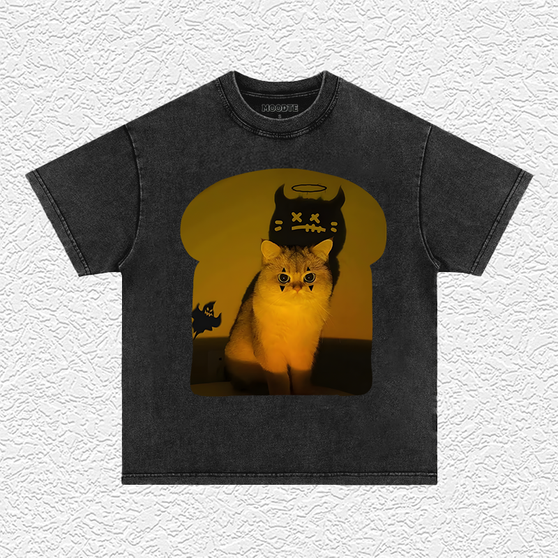 Toast Devil Cat T-SHIRT 1.5
