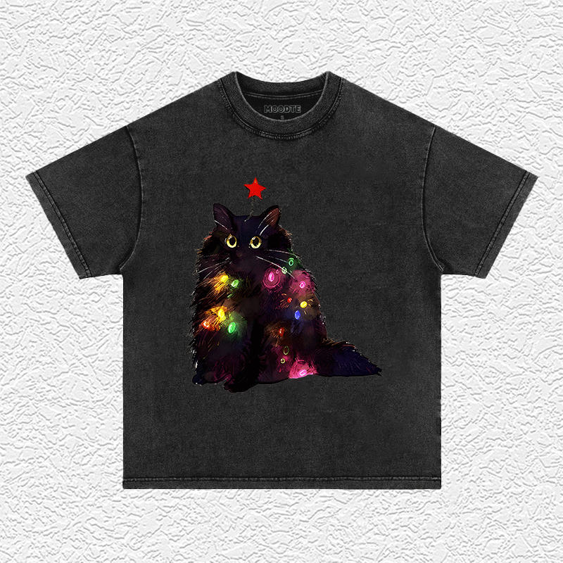 KOOKY Christmas Cat T-Shirt 2.0