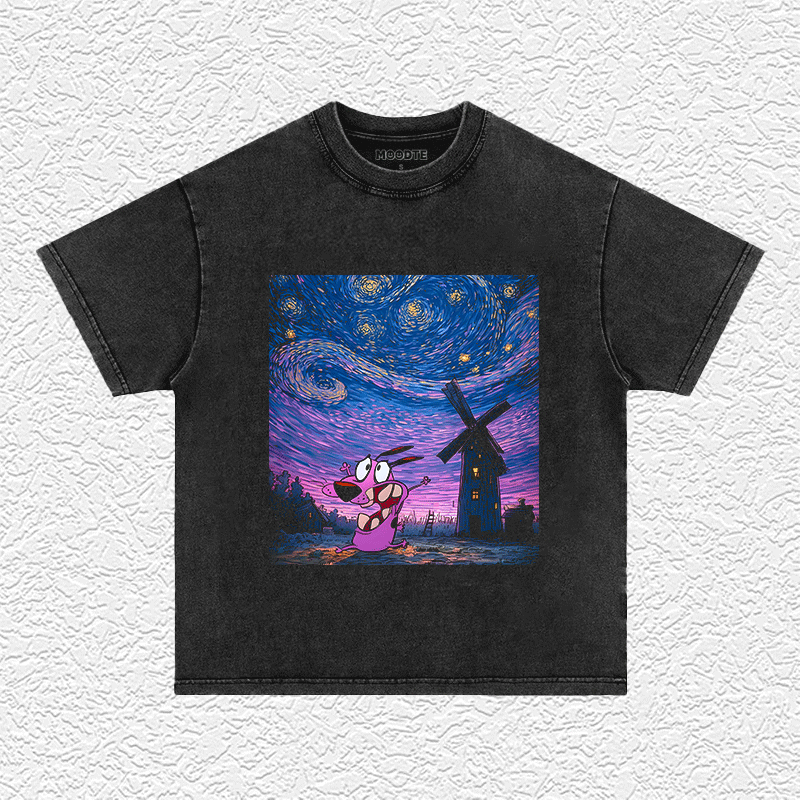 THE COWARDLY DOG T-shirt 1.4