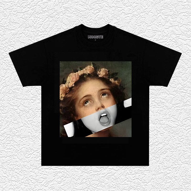 FLORAL SCREAM T-SHIRT