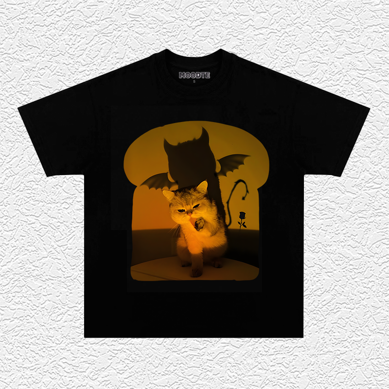 Toast Devil Cat T-SHIRT 1.0