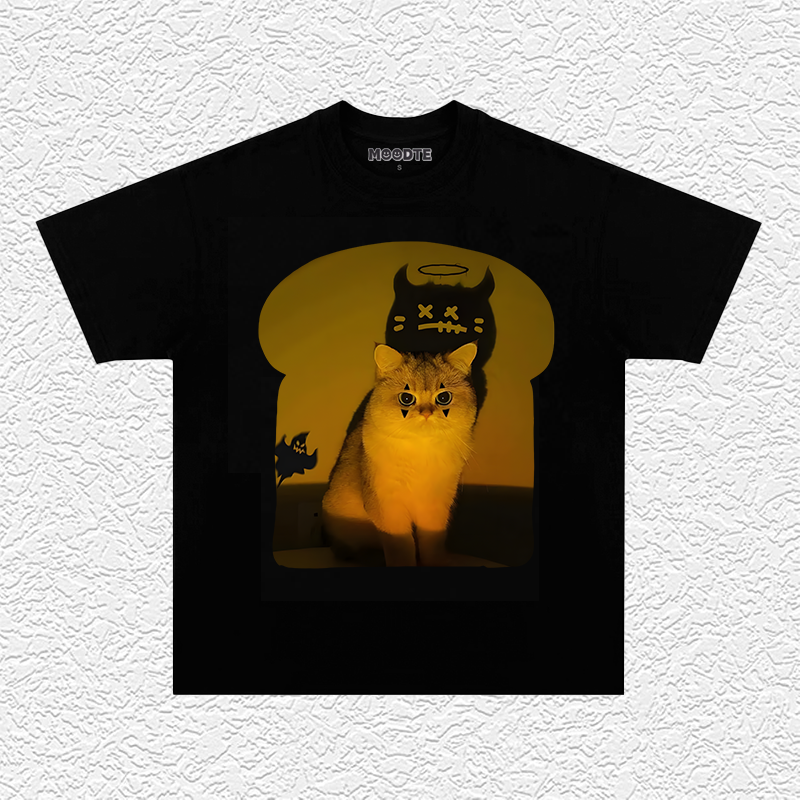 Toast Devil Cat T-SHIRT 1.5