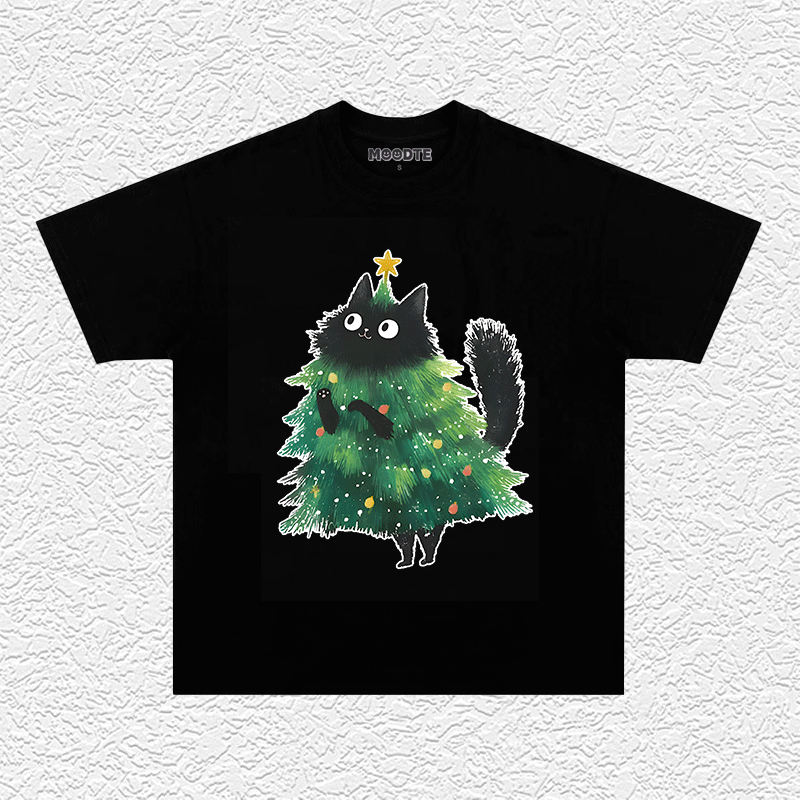 KOOKY Christmas Cat T-Shirt
