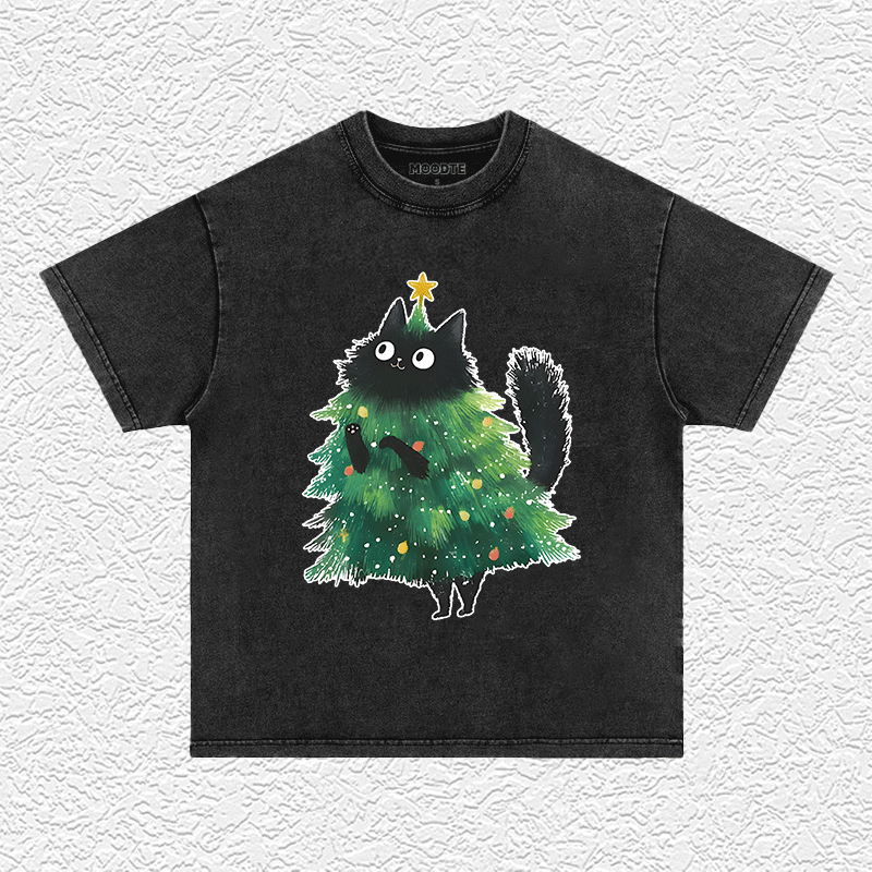 KOOKY Christmas Cat T-Shirt