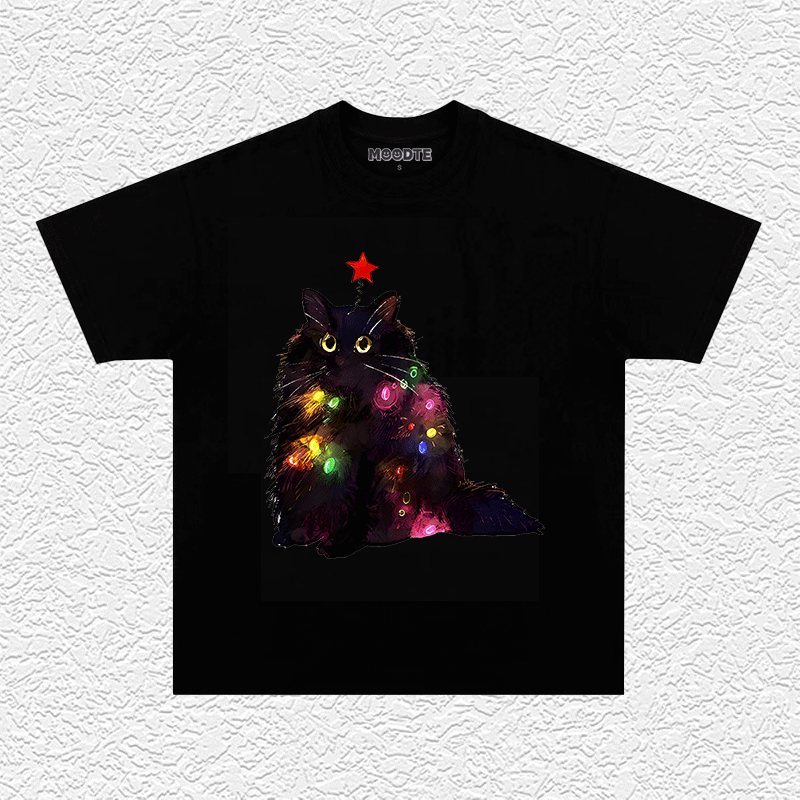 KOOKY Christmas Cat T-Shirt 2.0