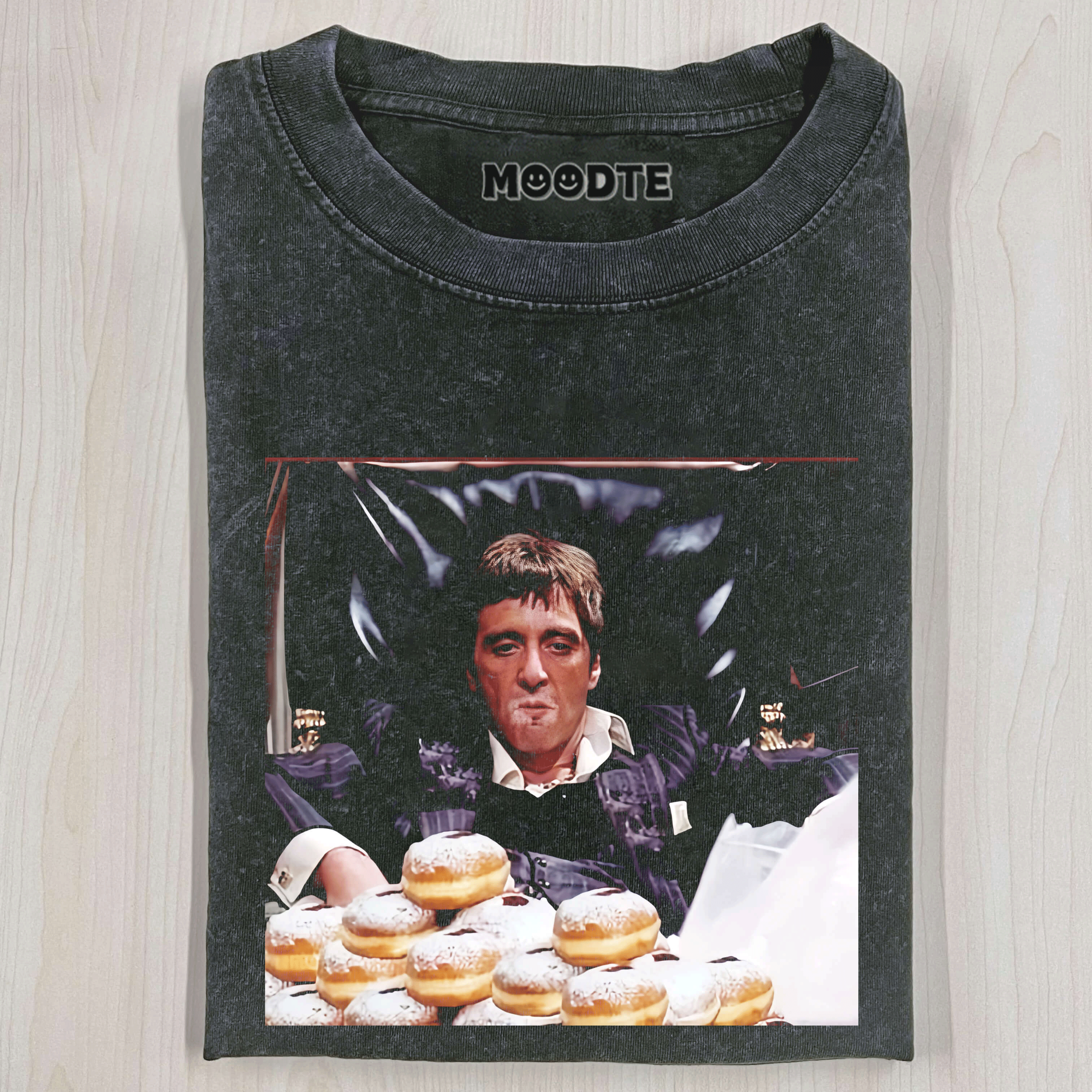 TONY MONTANA EATS BREAD T-SHIRT
