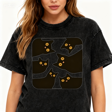 KOOKY Holiday Cat T-Shirt